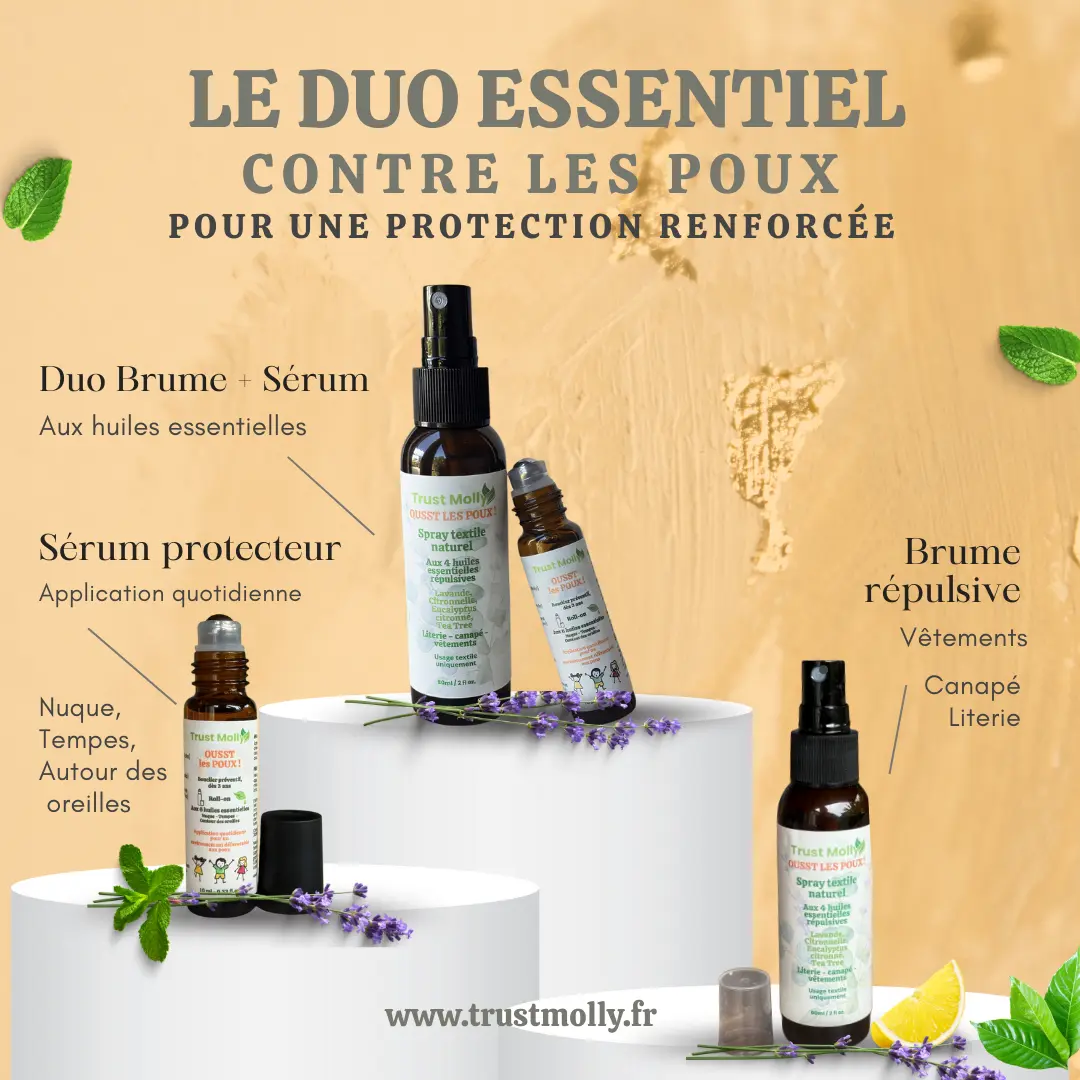 Anti-poux - Pack sérum protecteur et brume répulsifve JooBee Girls by Trust Molly