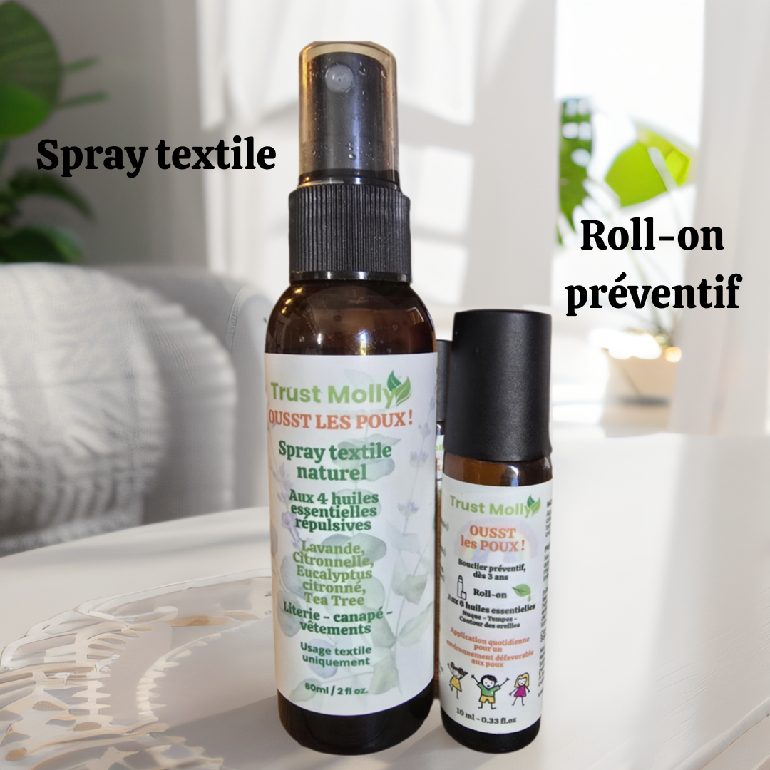Roll-on 10ml préventif anti-poux aux 6 huiles essentielles