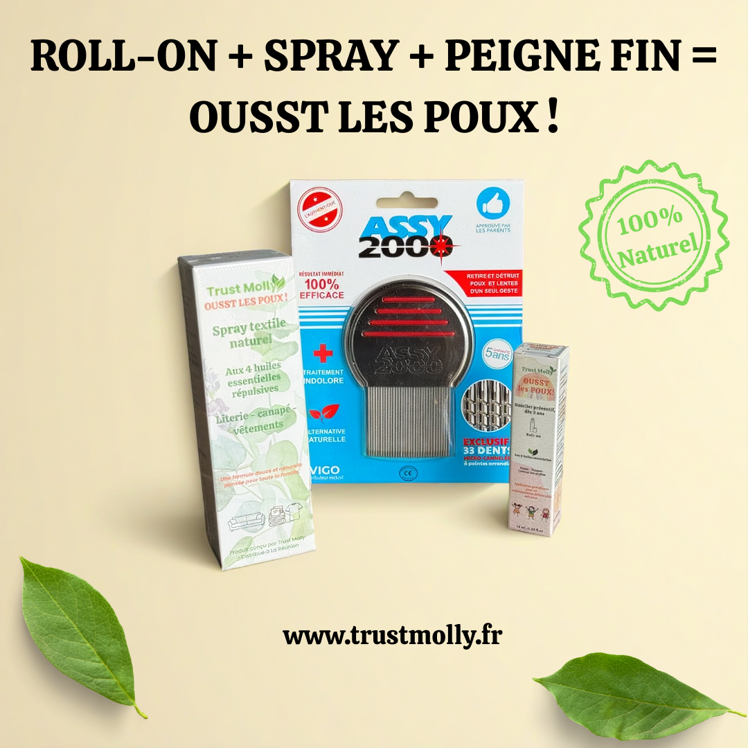Roll-on 10ml préventif anti-poux aux 6 huiles essentielles